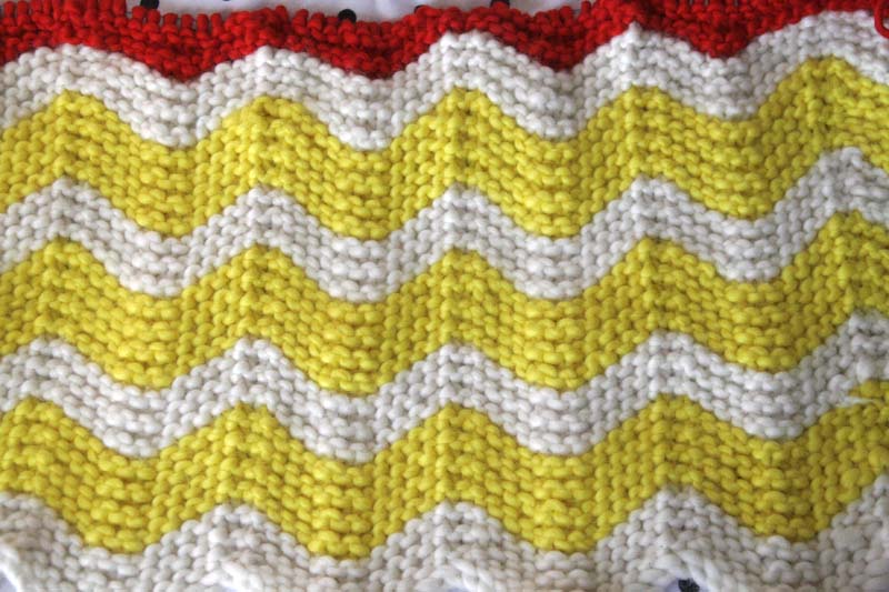baby blanket stripes