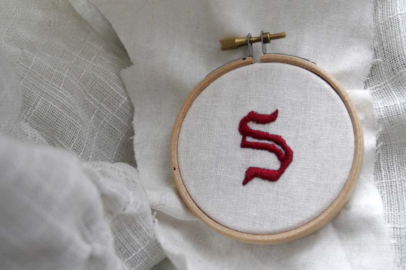 embroidery of s. by doug dorst and j.j. abrams