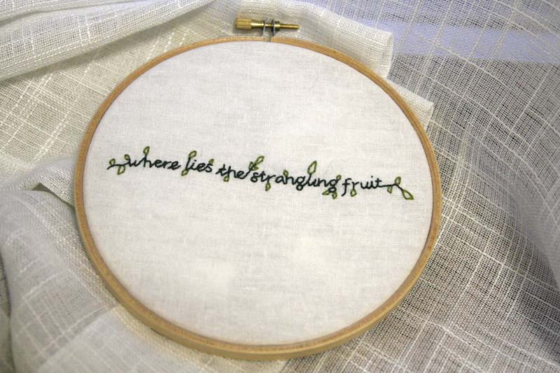 embroidery from annihilation